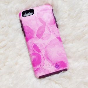 NEW-ISH iPhone 6s+ Watercolor otter box case!